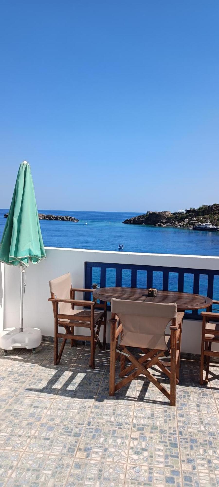 Keramos Hotel Loutro Bagian luar foto