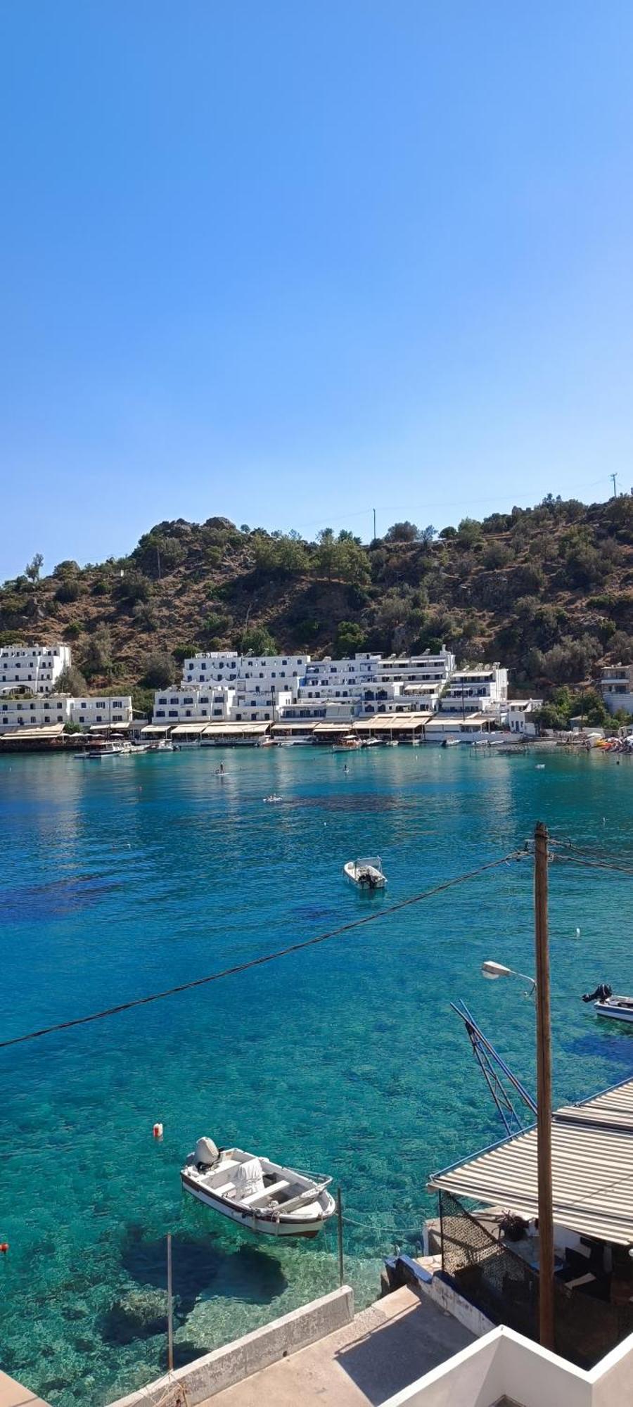 Keramos Hotel Loutro Bagian luar foto