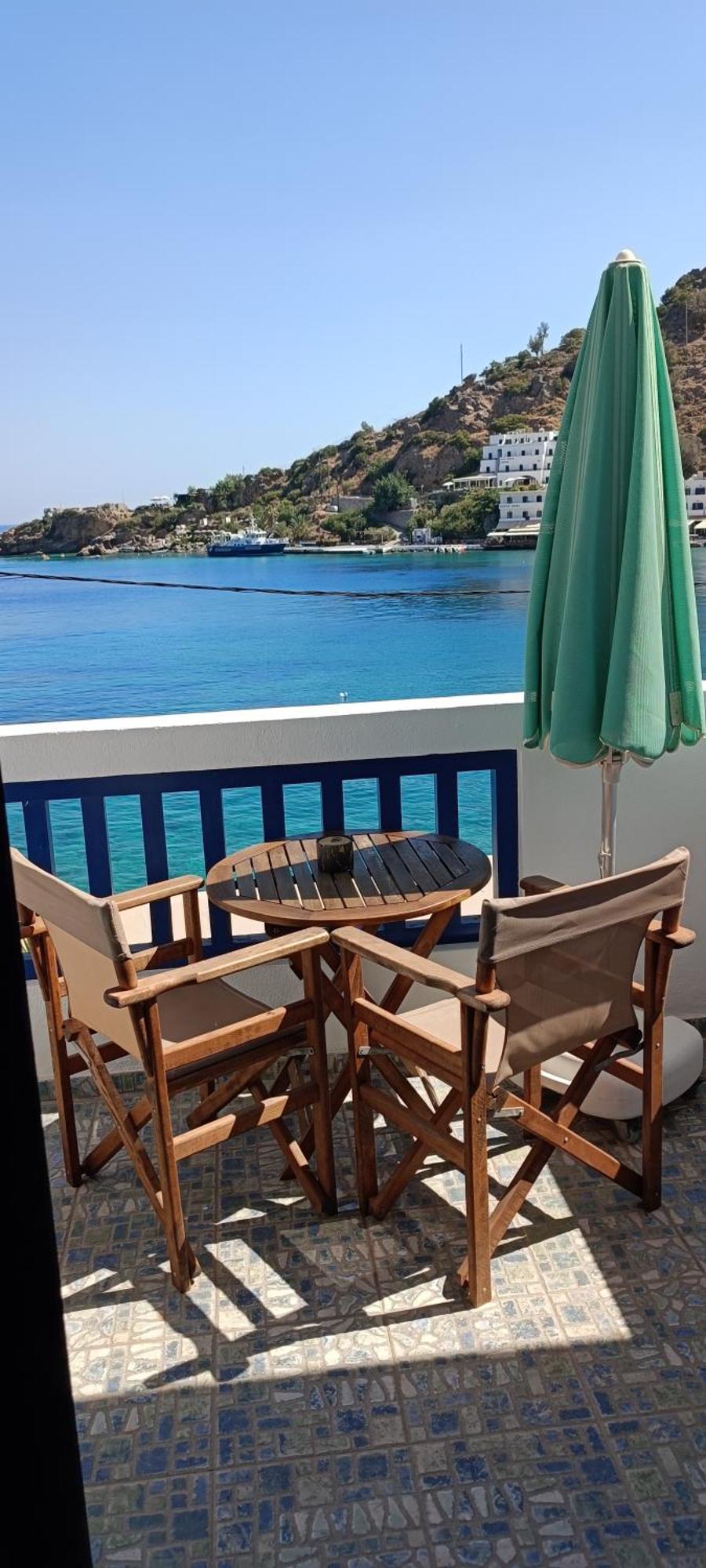 Keramos Hotel Loutro Bagian luar foto