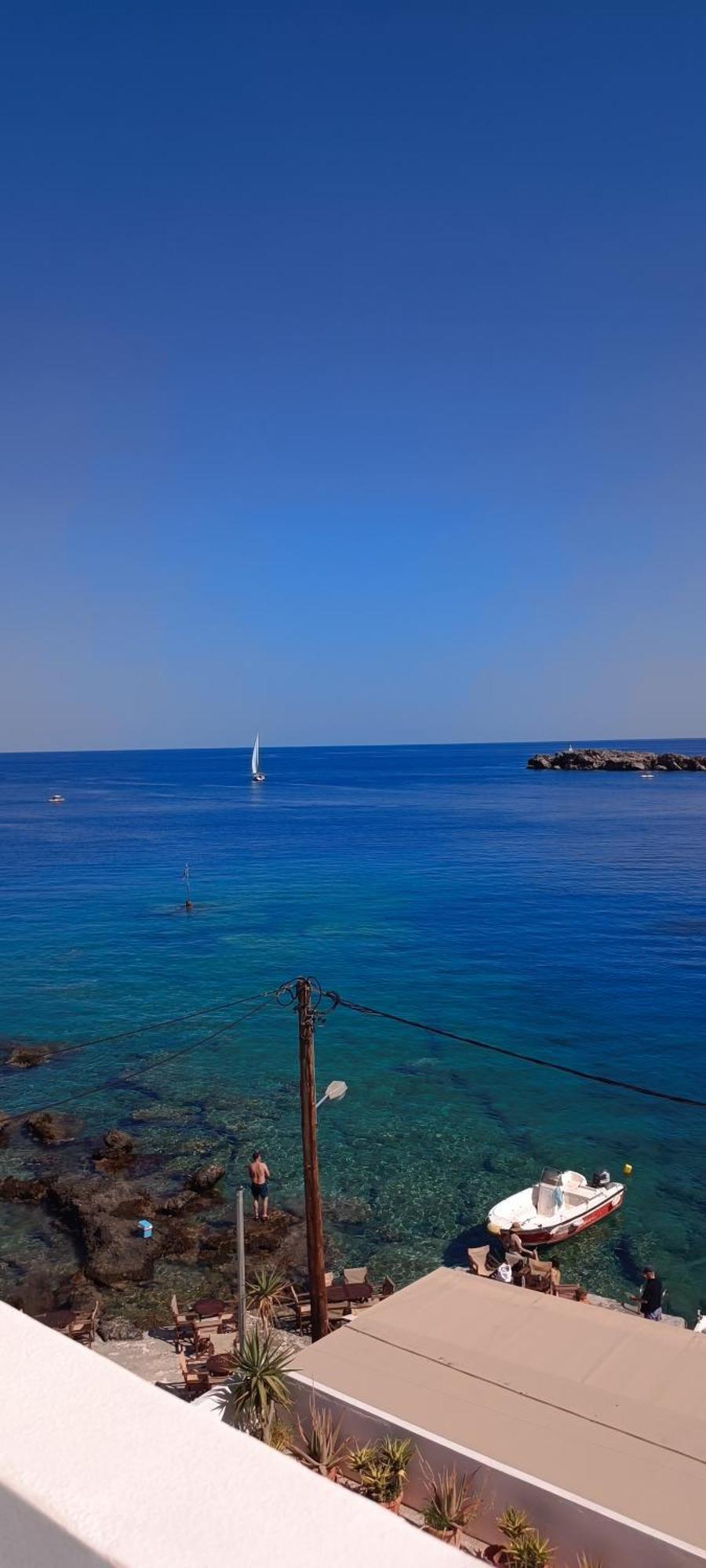 Keramos Hotel Loutro Bagian luar foto